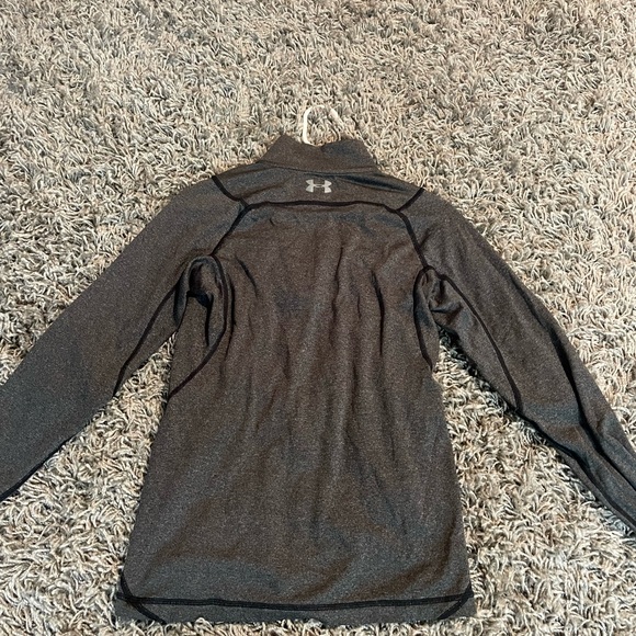 Under Armour Gray Long Sleeve Pullover - Picture 2 of 5